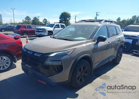 2025 Nissan Rogue Rock Creek z USA, uszkodzony, nr VIN 5N1BT3BB4SC781778